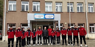 Kürtün Meslek Yüksekokulu Öğrencilerinden Eğitimcilere Vefa Ziyareti