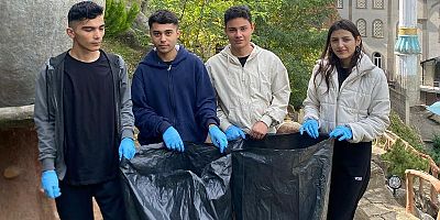Kürtün Meslek Yüksekokulu Öğrencilerinden Örnek Gönüllülük Faaliyeti