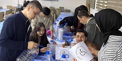 Kürtün MYO’da Mavi Kapak Toplama Projesi