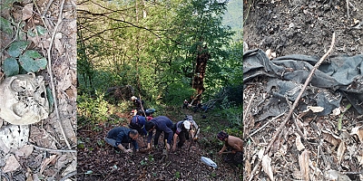 Kürtünde İnsana Ait Kemik Kalıntıları   Bulundu