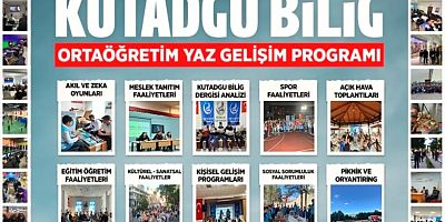 Kutadgu Bilig Ortaöğretim Yaz Gelişim Programı başlıyor