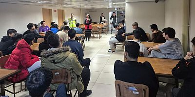 KYK Yurtlarındaki öğrencilere KADES eğitimi