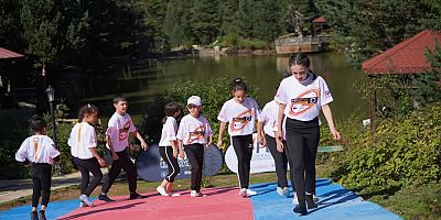 Limni Gölü Tabiat Parkında spor ve doğa buluştu