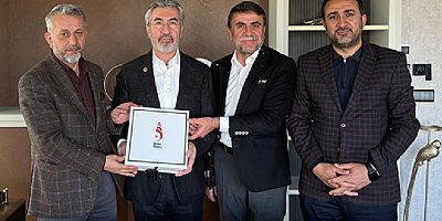 Memleketten Gazze’ye Uzanan İyilik Eli: Varan Ailesine Anlamlı Plaket