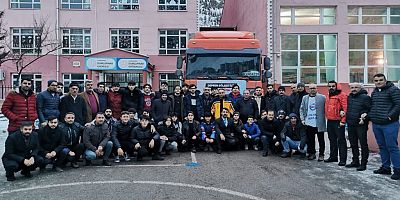 Memur-Sen ve Eğitim Bir-Sen’in Yardım Tırı Yola Çıktı