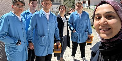 MESLEKİ VE TEKNİK ANADOLU LİSESİ ÖĞRENCİLERİNDEN TOPLUMSAL DAYANIŞMA ETKİNLİĞİ