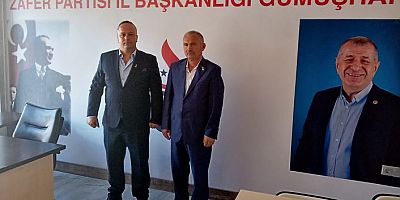 Metin Özkan  60 kişilik heyet Zafer Partisine katıldı.