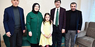 Metin Yalçın Evde Eğitim Gören Öğrencimizi Ziyaret Etti