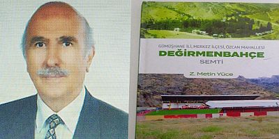 METİN YÜCE’NİN “DEĞİRMENBAHÇE” KİTABI ÇIKTI