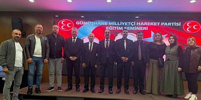 MHP Gümüşhane’de Teşkilat Eğitiminde Yeni Dönem