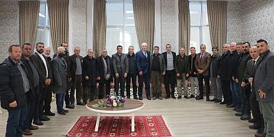 MHP Heyeti Şiran’da Muhtarlarla Buluştu