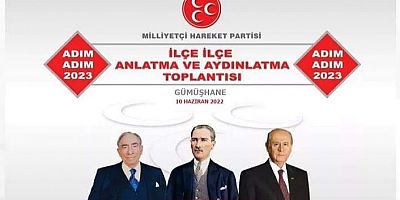 MHP heyetinden Gümüşhane’ye 3 günlük program