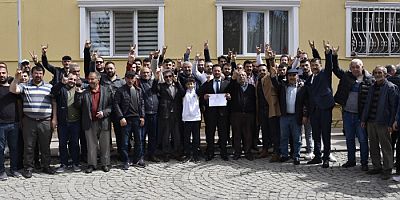 MHP'li Başkanlar Mazbatalarını Aldılar