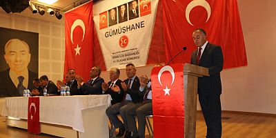 MHP’nin Şiran ilçe kongresi yapıldı