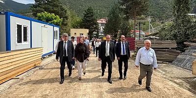 Milletvekili Musa Küçük Torul Devlet Hastanesi Ek Bina İnşaatını Yerinde İnceledi