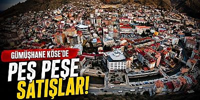 Milli Emlak’tan Gümüşhane Köse’de Peş Peşe Uygun Fiyatlı Satışlar