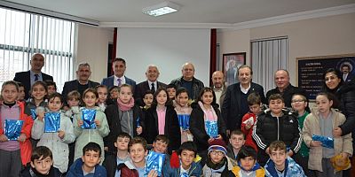 Minik öğrencilerden GTSO’ya Yerli Malı haftası ziyareti