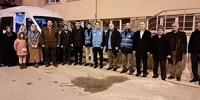 Müftülük ekibi Malatya’ya uğurlandı