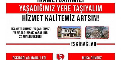 Muhtar Gündüz’den ikametgah çağrısı