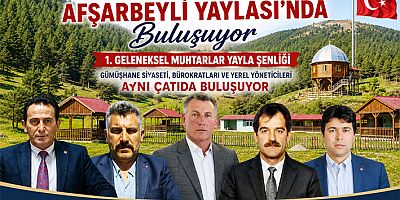 Muhtarlar Afşarbeyli Yaylası’nda Buluşuyor