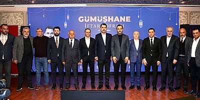 MURAT KURUM, İFTAR SOFRASINDA GÜMÜŞHANELİLERLE BULUŞTU