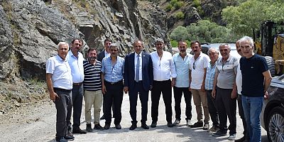 Musa Küçük, Torul'da köy ziyaretlerine devam ediyor.