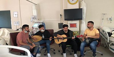 Müzikle Hastalara Moral Depoluyorlar