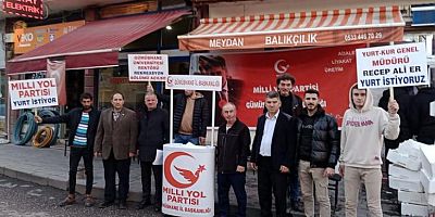 MYP’den Kelkit’e yurt talebi