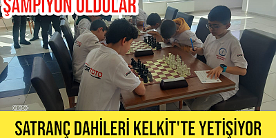Nuri Okutan Ortaokulu Satranç Takımı Gümüşhane İl 1.si Oldu.Sivas'a Gidecekler