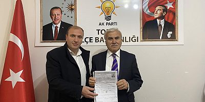 NURİ  ARSLAN ÖZTÜRK BAŞVURUSUNU YAPTI