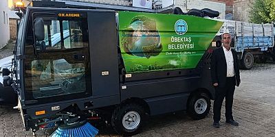 Öbektaş Beldesi Sokak Süpürme Aracıyla Tanıştı