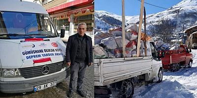 Olucak Köyü deprem Bölgesine Nefes Oldu
