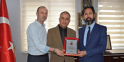 Ömer Çınar, Gümüşhane İl Müftülüğü'ne Şube Müdürü Olarak Atandı 