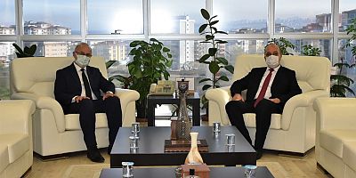 OMÜ Rektörü Prof. Dr. Yavuz Ünal’a Hayırlı Olsun Ziyareti