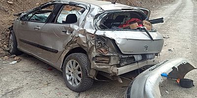 Otomobil uçuruma yuvarlandı, kaza gün ağarınca ortaya çıktı: 1 ağır yaralı