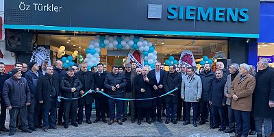 Öztürkler Siemens Ev Aletleri Mağazası Gümüşhane’de Kapılarını Açtı