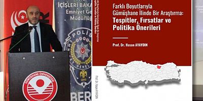 Prof.Dr. Ayaydın, Gümüşhane’nin ekonomi kitabını yazdı