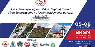   Prof. Dr. Halil İbrahim Zeybek  Şiran Sempozyumunda Konuşacak