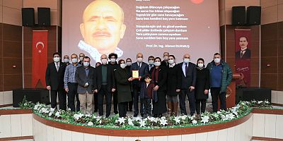  Prof. Dr. Ing. Ahmet Durmuş’un ismi yaşatılıyor