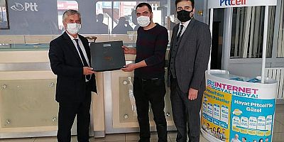 PTT’den 181.Müşteriye Hediye