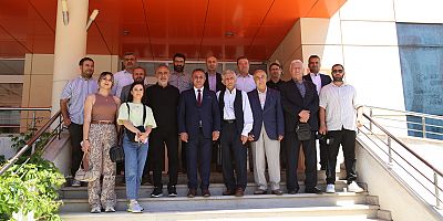 Rektör Basın Mensuplarıyla Buluştu