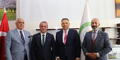 Rektör Gürel’e Hayırlı Olsun Ziyareti