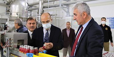Rektör  Yenilenen “Gümüşsu” Fabrikasına Ziyaret