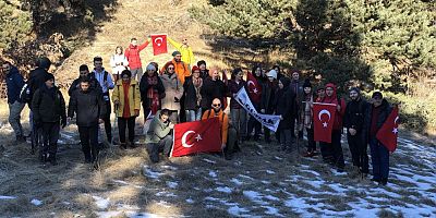 SARIKAMIŞ ŞEHİTLERİ İÇİN YÜRÜDÜLER  