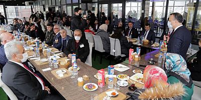 Şehit Aileleri ve Gaziler Yemek Programında Buluştu