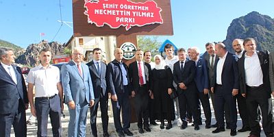 Şehit Necmettin Yılmaz Çocuk Parkı Açıldı