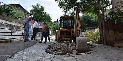 Selin ardından parke çalışmaları devam ediyor