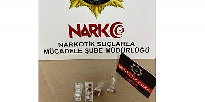 Sentetik ecza maddesi ele geçirildi