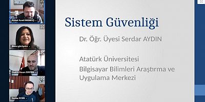 “Siber Güvenlik” Temalı Söyleşi