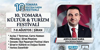 Şiran, 10. Tomara Kültür ve Turizm Festivali’ne Hazırlanıyor